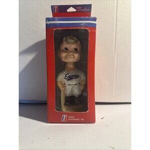 Montreal Expos Bobblehead Bobbing Head Doll - MLB - Twins Enterprise W/box Rare!